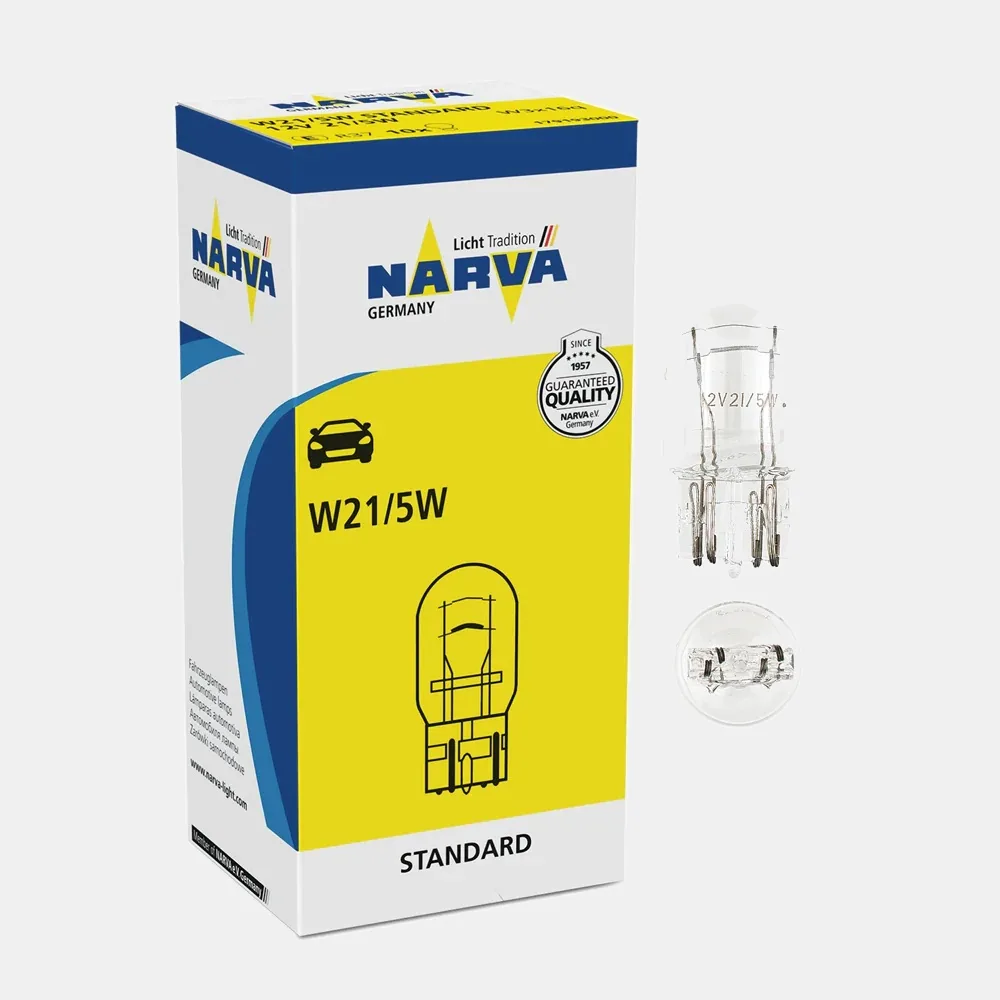 Крушка мигач 12V 21/5W W3x16q НАРВА Лада Нива, Лада, Лада Самара и Москвич код 7082